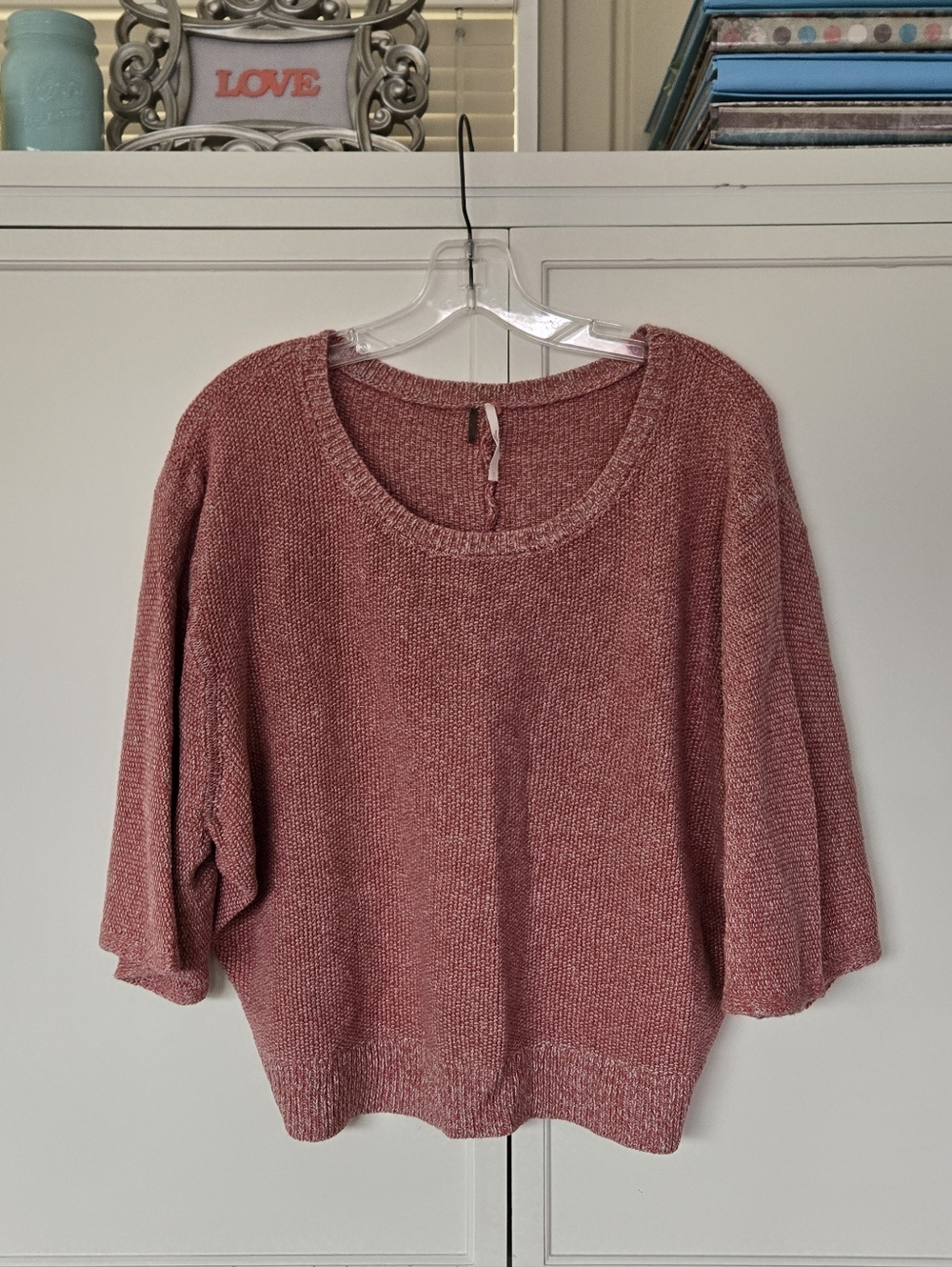 Free People Open Back Sweater